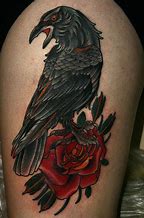 Image result for Raven Tattoos for Men