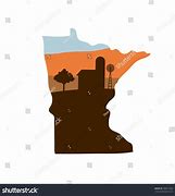 Image result for Minnesota State Shape