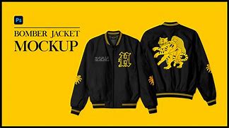 Image result for Mockup Bomber Biru