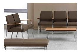 Image result for Double Wide Waiting Room Chairs