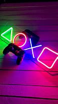 Image result for PlayStation Logo Neon