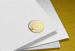 Image result for Gold Foil Logo Mockup