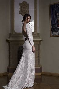 Image result for Backless Wedding Dress