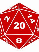 Image result for D20 Dice Clip Art