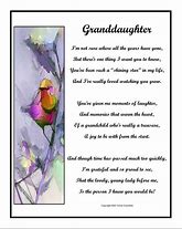 Image result for For My Granddaughter Birthday Poems