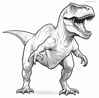 Image result for Ausmalbiler Dino