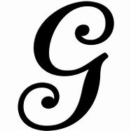 Image result for Script Letter G