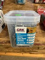 Image result for Grk Trim Head Screws