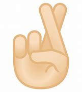 Image result for Fingers Crossed Emoji Transparent