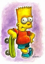 Image result for Bart Simpson Tripping