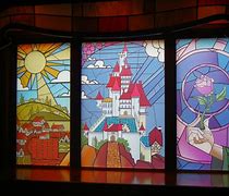 Image result for Beauty and the Beast Window