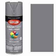 Image result for Krylon Spray-Paint Matte Gray