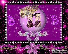 Image result for Betty Boop Purple