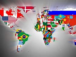 Image result for Earth with Flags