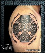 Image result for Celtic Cross with Rose Tattoo