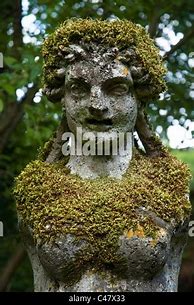 Image result for Moss-Covered Statue