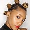 Image result for Bantu Knots with Braid Bangs