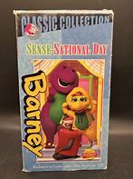 Image result for Barney Sesame Sational Day VHS 2000