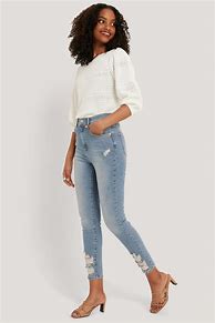 Image result for Chewed Hem Jeans