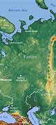 Image result for Topographical Map of Russia