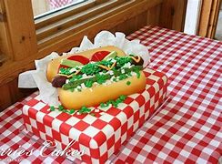 Image result for Hot Dog Cake