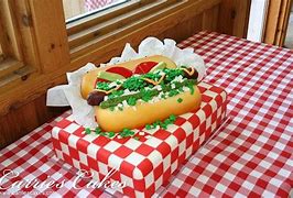 Image result for Hot Dog Funny Cake