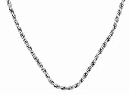 Image result for 750 White Gold Necklace Rope