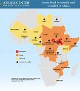 Image result for Food Insecurity Afirca Map