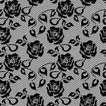 Image result for Black Lace Pattern No Background