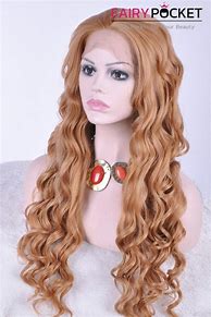 Image result for Wavy Honey Strawberry Brown Wig