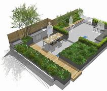 Image result for Architectural Roof Garden Plan