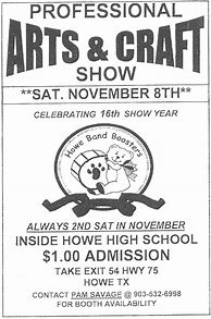 Image result for Craft Show Flyer