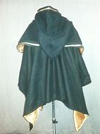 Image result for Hooded Cowl Ripped Cape