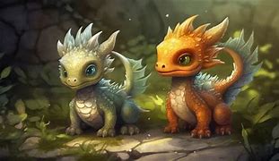 Image result for Cute Mythical Dragons