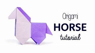 Image result for origami horse easy