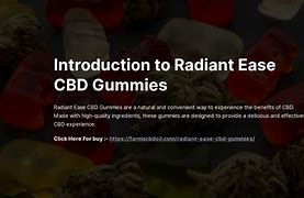 Image result for Radiant Ease CBD Gummies