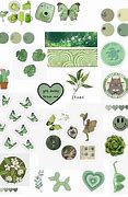 Image result for Green Aesthetic Stickers Tea