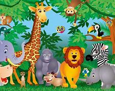 Image result for Kids Wallpaper with Animals