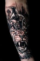 Image result for Fighting Lion Tattoo