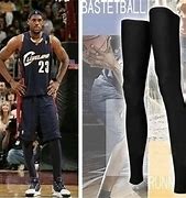 Image result for Gray Leg Sleeve Basketball