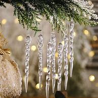 Image result for Old-Fashioned Christmas Tree Icicles