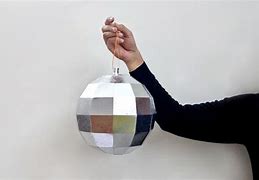 Image result for disco ball craft paper