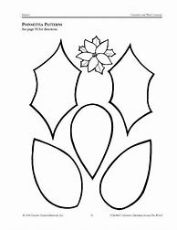 Image result for Poinsettia Template Free