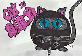 Image result for Ninja Cat Drawing Easy