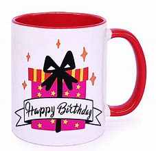 Image result for Happy Birthday Mug with Coffee Candy