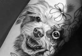 Image result for Maltese Dog Tattoo