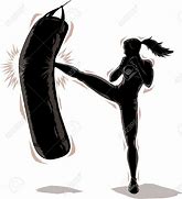 Image result for Kickboxing Drawing