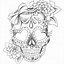 Image result for Skull Art Drawings