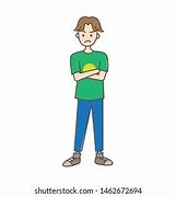 Image result for Angry Teenage Boy Arms Crossed Cartoon