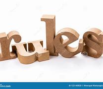 Image result for Rules Word